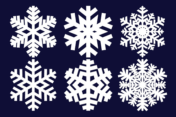 Decorative abstract snowflake. preview 6
