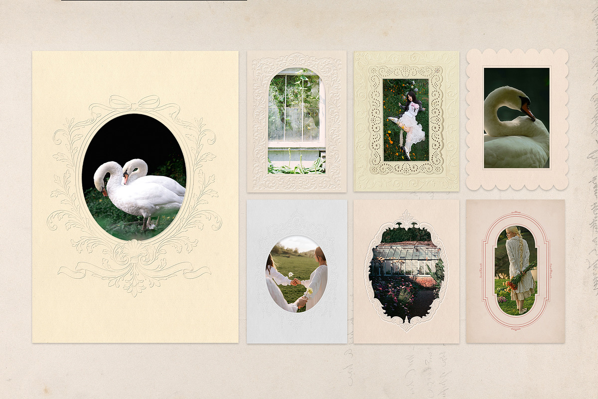Victorian Keepsakes Ephemera Atelier, a Background Graphic by Lidberia (Photo 3 of 16)