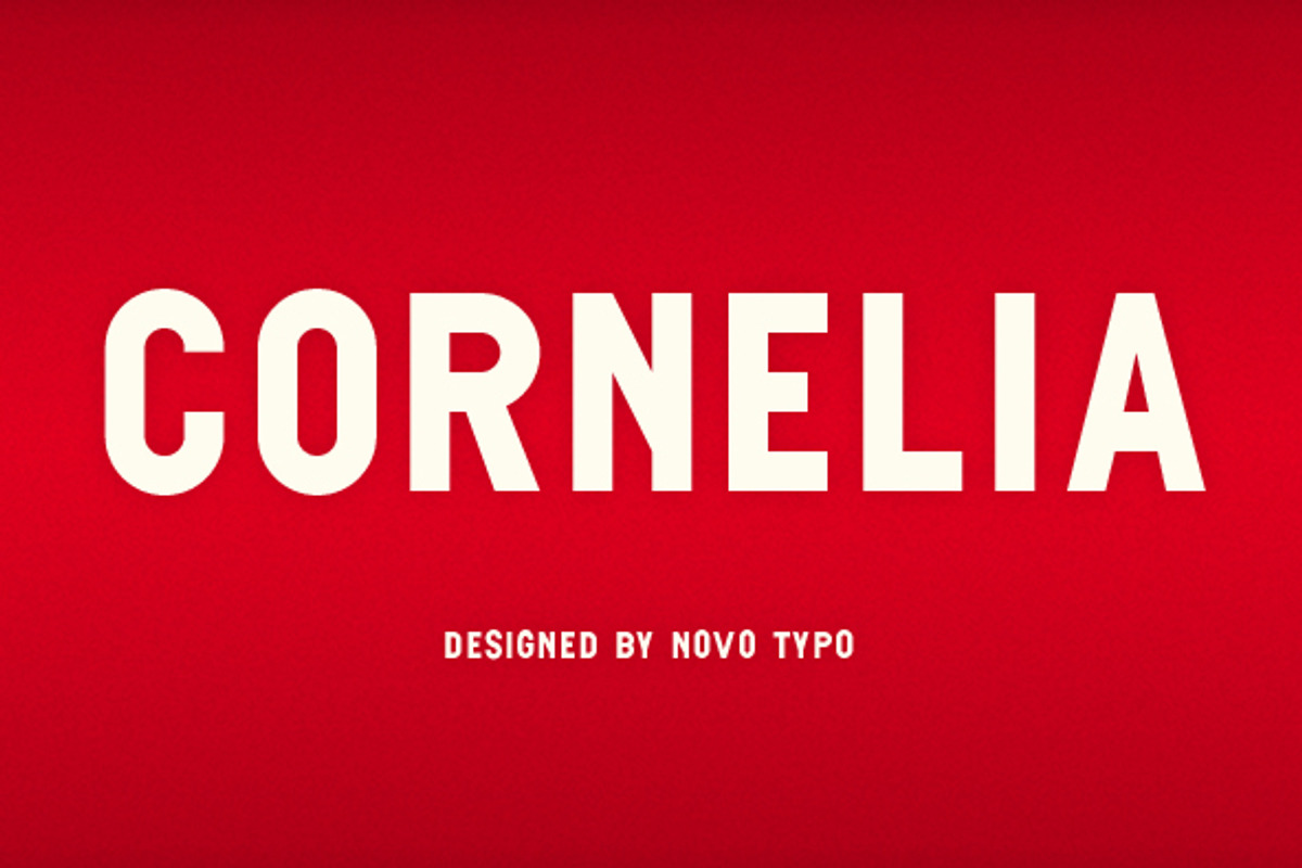 NT Cornelia, a Sans Serif Font by NovoTypo (Photo 1 of 3)