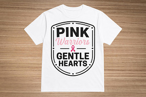 Breast cancer awareness T-shirt, an Object Graphic by hafijul