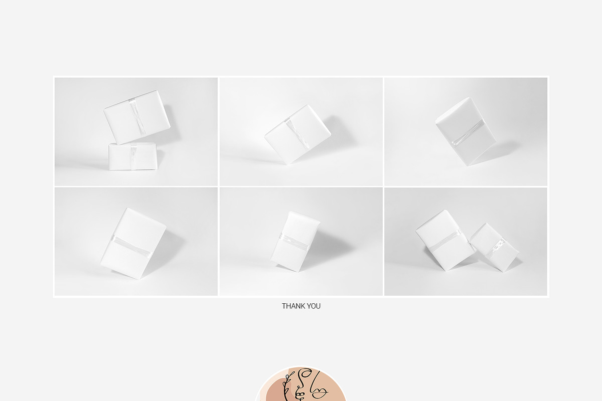 GIFT WRAPPING MOCKUPS | PSD| Layered, a Packaging Mockup by bazarova (Photo 8 of 8)