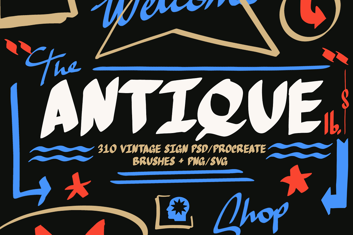 ANTIQUE Brush, a Brush Add-On by Headquarters (Photo 1 of 8)