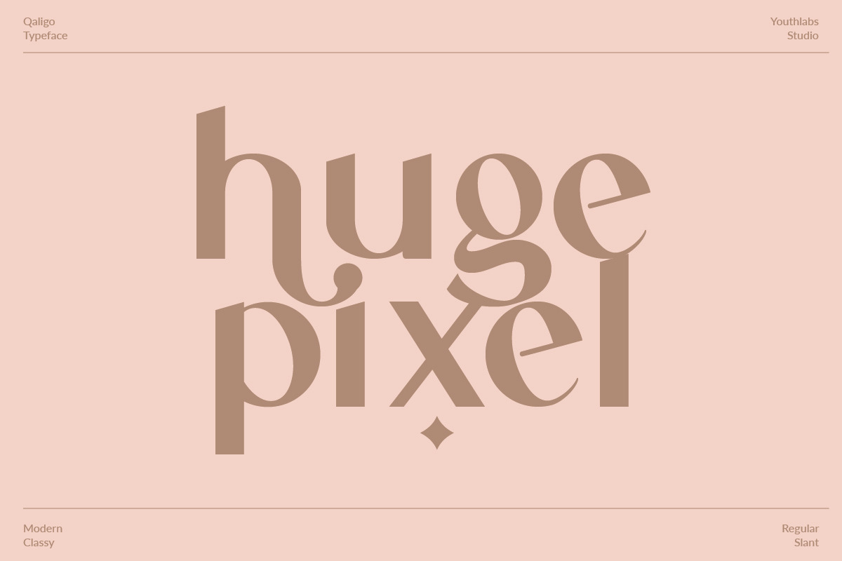 Qaligo Sans | Elegant Font, a Sans Serif Font by Youthlabs Studio (Photo 4 of 18)