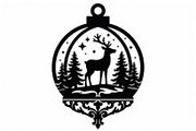 Christmas Ornament Laser Cut Design, a Graphic by balal (Thumbnail 7 of 16)