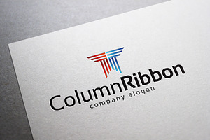Column Ribbon Logo