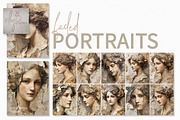 Faded Portraits, a Decorative Illustration by rileyBgraphics (Thumbnail 1 of 7)