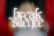 Shadebound - Gothic Brush Typeface, a Blackletter Font by HipFonts (Thumbnail 9 of 9)