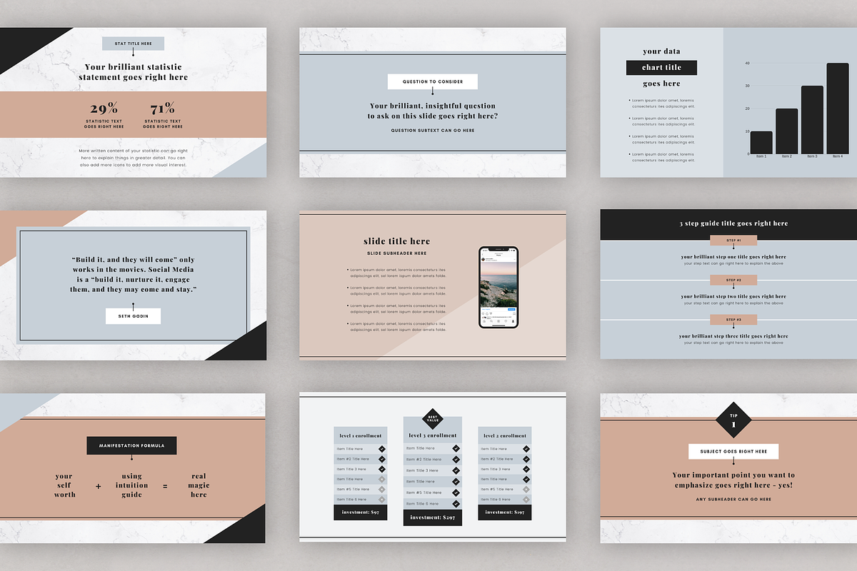 Webinar & Course Slide Deck, a Presentation Template by Studio Soluna (Photo 12 of 13)