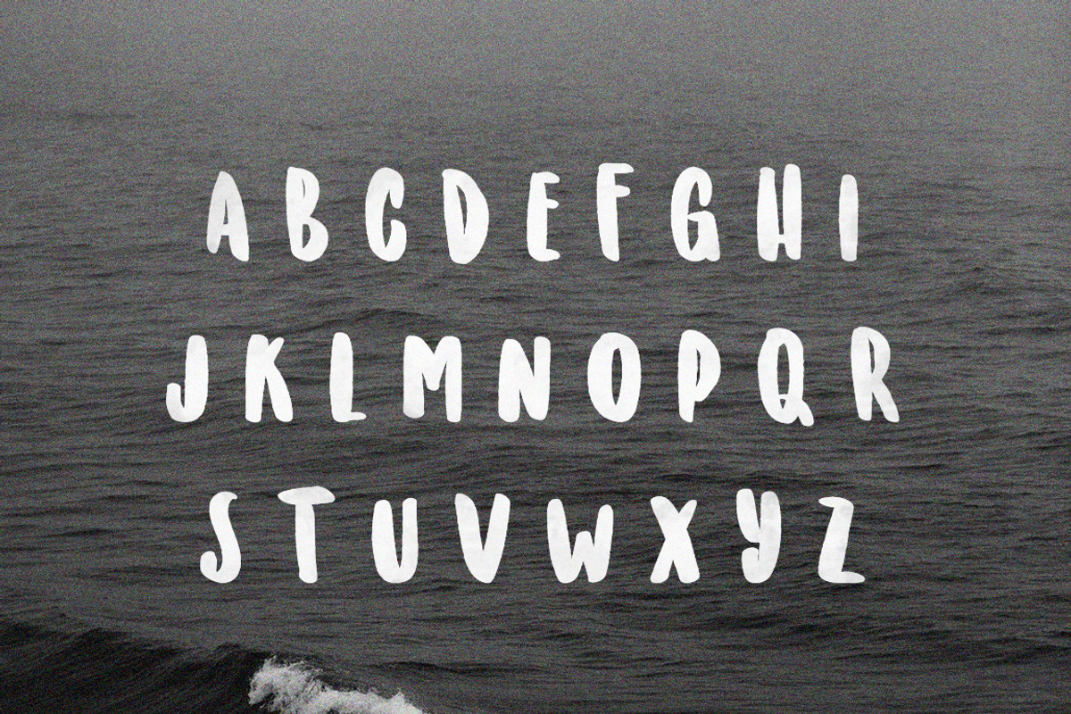 Rainshine Font preview 5