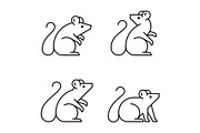 Rat Logo, a Graphic by NataliiaVolyk (Thumbnail 2 of 6)