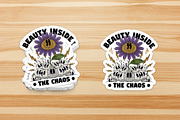Sunflower Growing Through Skulls, a Branding & Logo Template by Judsart (Thumbnail 3 of 3)