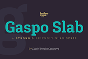 Gaspo Slab, a Slab Serif Font by Latinotype (Thumbnail 1 of 10)