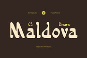 CS Maldova Drawn, a Sans Serif Font by Craft Supply Co. (Thumbnail 1 of 8)