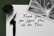 Sellaras // Elegant Script Font, a Script Font by Letterature Std. (Thumbnail 10 of 10)