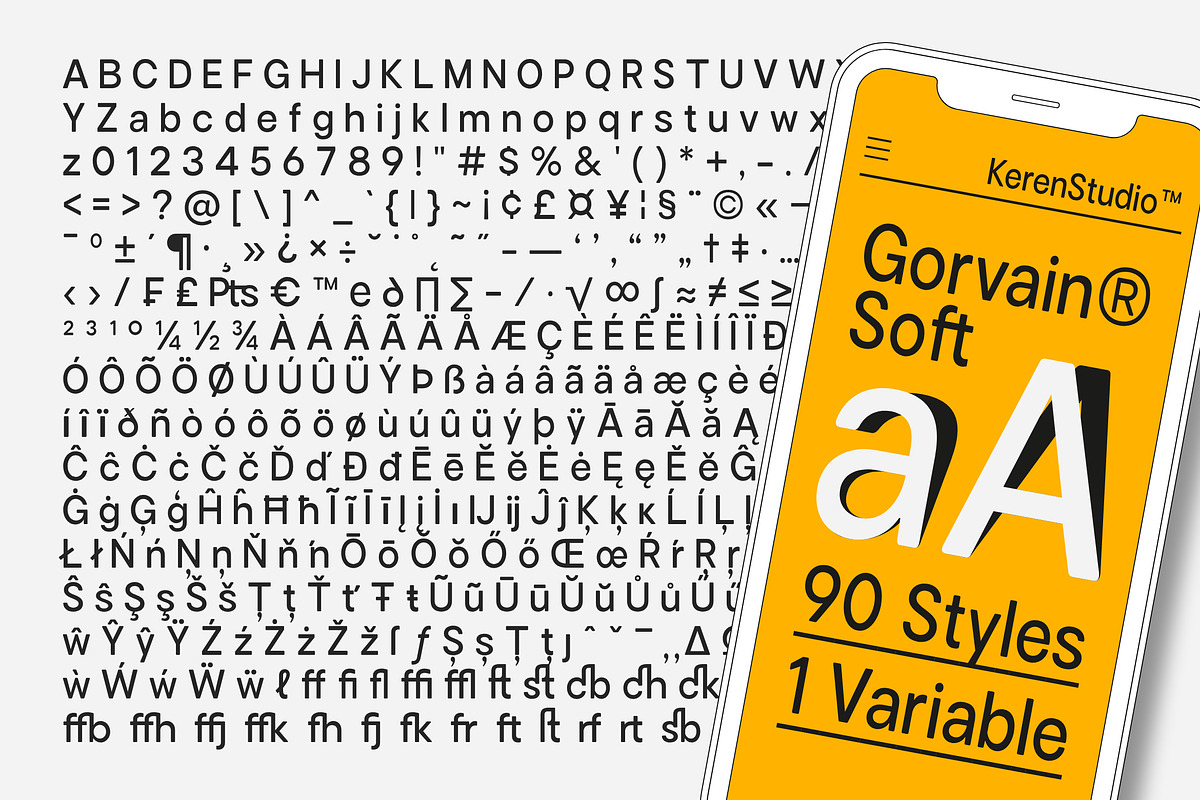 Gorvain Soft, a Sans Serif Font by Keren Studio (Photo 15 of 15)