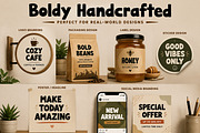 Boldy Handcrafted -Boldy Handcrafted, a Sans Serif Font by Wow Magic (Thumbnail 4 of 5)