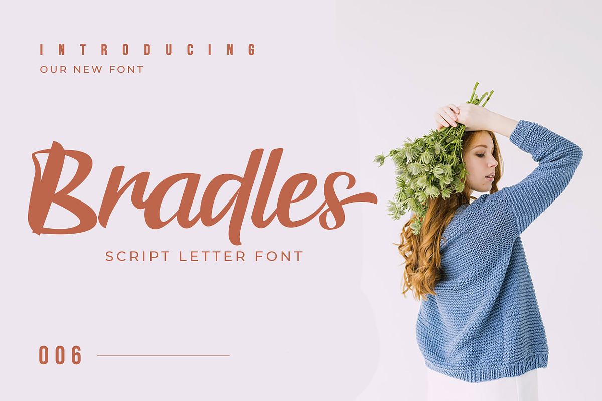 Bradles Font, a Script Font by Fontruly (Photo 1 of 5)