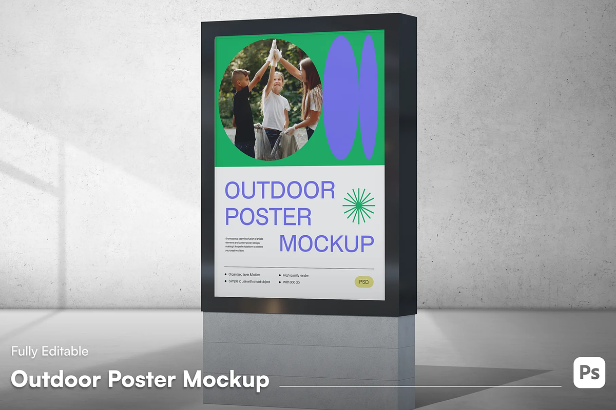 Poster Mockup - Rolled & Flat View, a Mockup by graphicsauce (Photo 1 of 4)