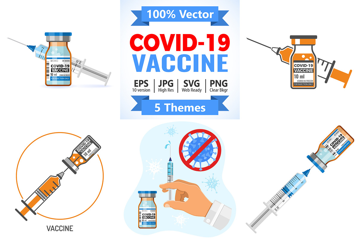 Covid-19 coronavirus vaccine syringe, a Healthcare Illustration by TAlex (Photo 1 of 7)