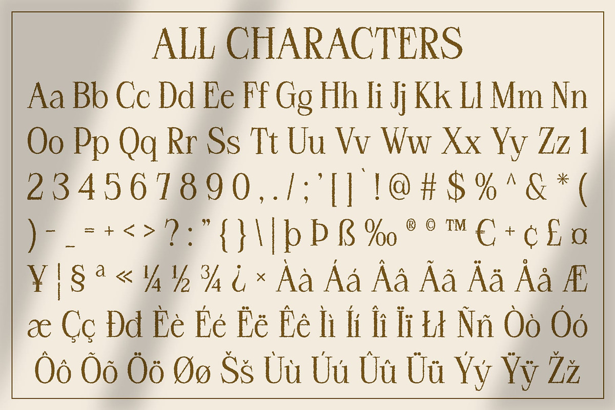 Clevon Rough, a Serif Font by Craft Supply Co. (Photo 8 of 8)
