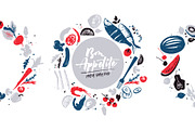 Fresh Farm Products, a Food Illustration by Vera Holera (Thumbnail 1 of 5)