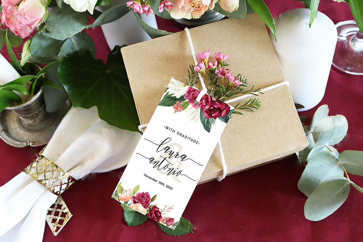 Gift Tag, an Invitation Template by ShineOnWedding (Photo 2 of 8)