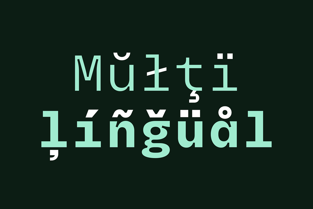 Kvarts Mono | Family with 4 widths, a Sans Serif Font by Haus Type (Photo 3 of 6)