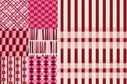 220+ Pink and Burgundy Patterns, a Pattern Graphic by Pattern Whimsy (Thumbnail 3 of 9)