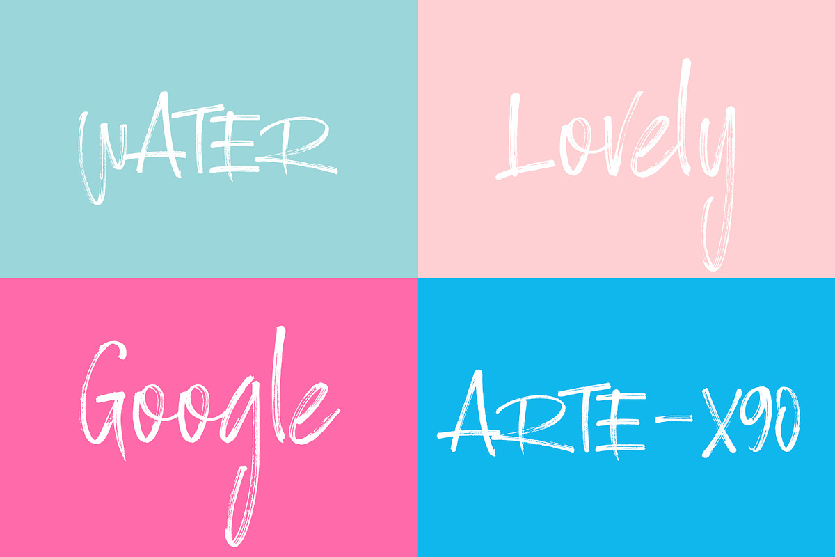Ramsterink Script  Brush Font, a Script Font by Design Dukkan (Photo 3 of 9)