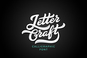Letter Craft font, a Handwritten Font by Sentavio (Thumbnail 1 of 10)