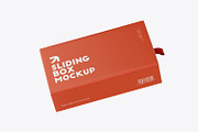 Sliding Gift Box Mockup PSD, a Packaging Mockup by Ram Studio LLC (Thumbnail 14 of 15)