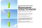 Milk Bottle Tumbler Mockup Bundle, a Cups & Container Mockup by Banana Mockups (Thumbnail 6 of 6)