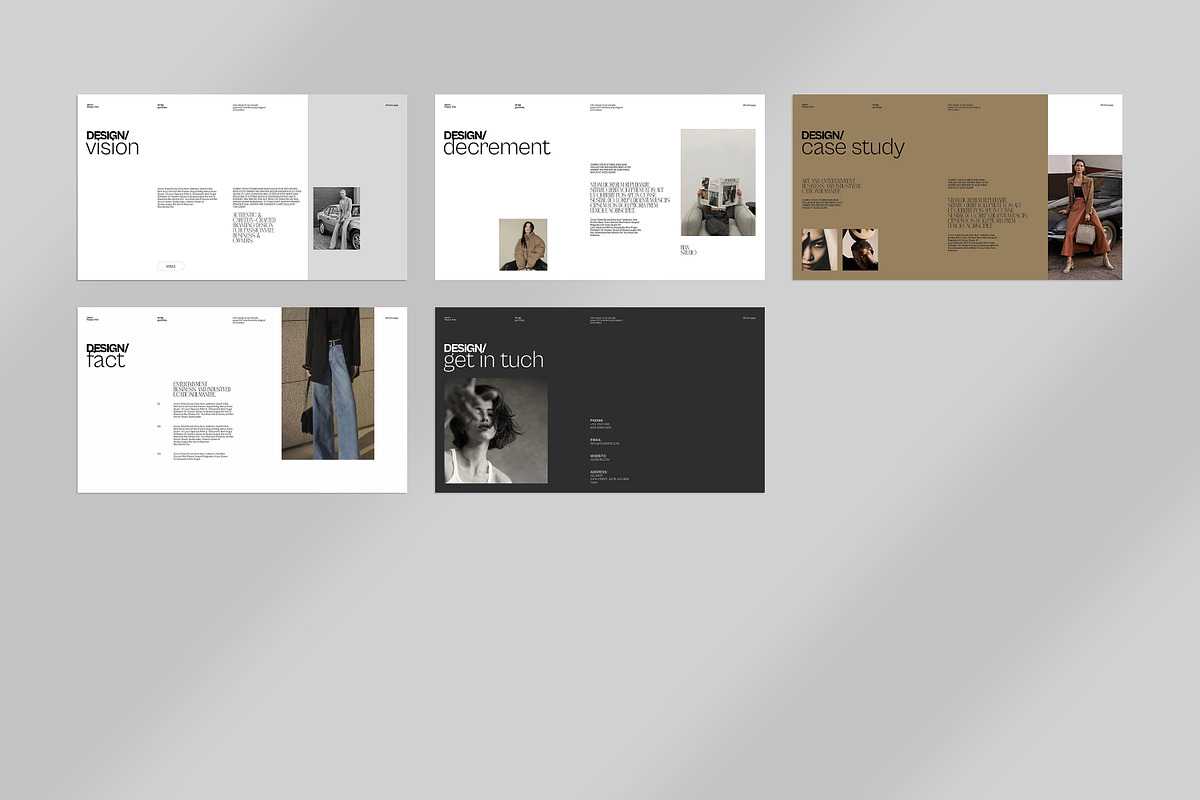Bian Design Portfolio | CANVA, a Presentation Template by evgenystudio