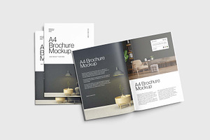 A4 Brochure Mockup