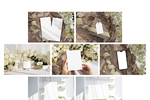 Card Mockup Bundle Wedding Bgf