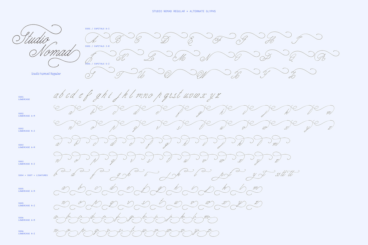 Studio Nomad // Script Family, a Script Font by PeachCreme (Photo 22 of 23)