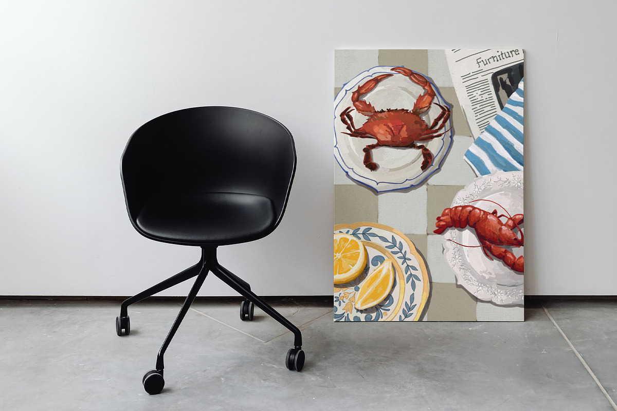 MODERN ARTISTIC POSTER CREATOR, a Decorative Illustration by Yuliia Lashevska (Photo 4 of 12)