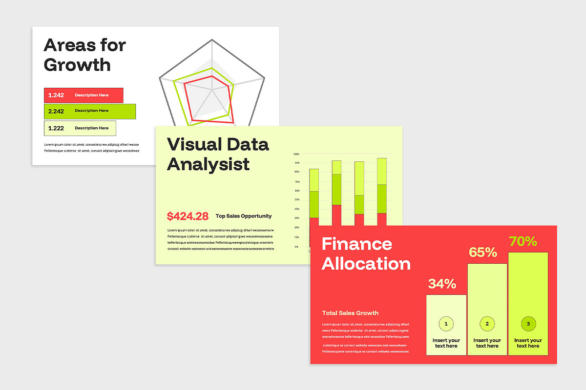 Data Visualization Google Slides, a Presentation Template by rgbryand (Photo 4 of 6)