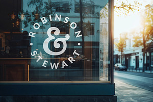 Window Logo Mockup