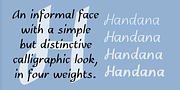 Handana, a Handwritten Font by Ingrimayne Type (Thumbnail 2 of 9)