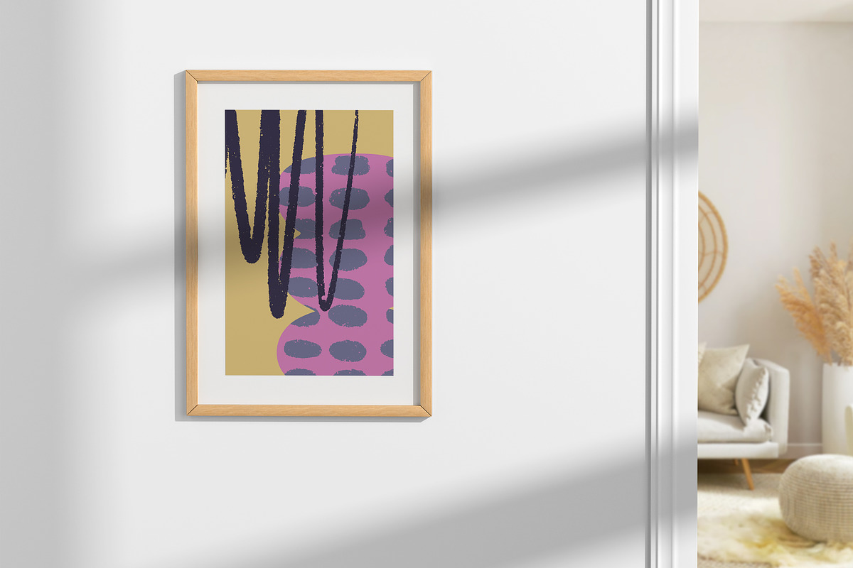 Abstract shapes posters, cards set, a Decorative Illustration by Good Studio (Photo 14 of 14)