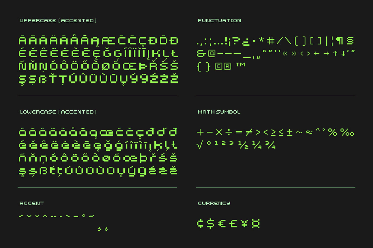 Astrea ALT - 8 Bit Pixel Game Font, a Sans Serif Font by Studio Siv (Photo 4 of 6)