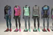 Female mannequin pack 1, a Characters & Person 3D Model by mrGarret (Thumbnail 8 of 22)