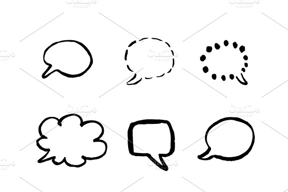 Bubble Speech Set