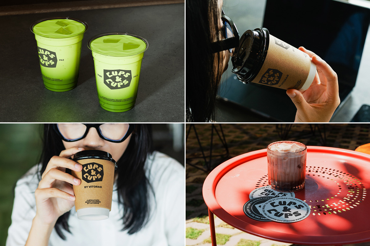 50+ Coffee Cup Mockups, a Mockup by Vitora Mockup (Photo 10 of 15)