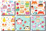 Kawaii Back to School Seamless, a Pattern Graphic by designcity5 (Thumbnail 4 of 5)