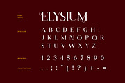 Elysium Luxury Serif Font, a Serif Font by UICreative (Thumbnail 5 of 5)