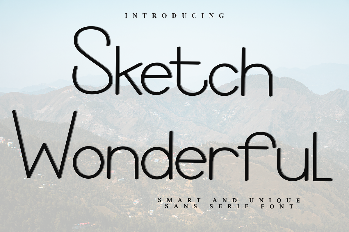 Sketch Wonderful, a Sans Serif Font by InermediaSTUDIO (Photo 1 of 8)