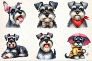 Miniature Schnauzer Dog Clipart, an Illustration by Rose Art (Thumbnail 3 of 7)