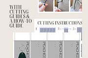 Keychain Hangtag Canva Template, a Stationery Template by Peaches Design (Thumbnail 2 of 3)